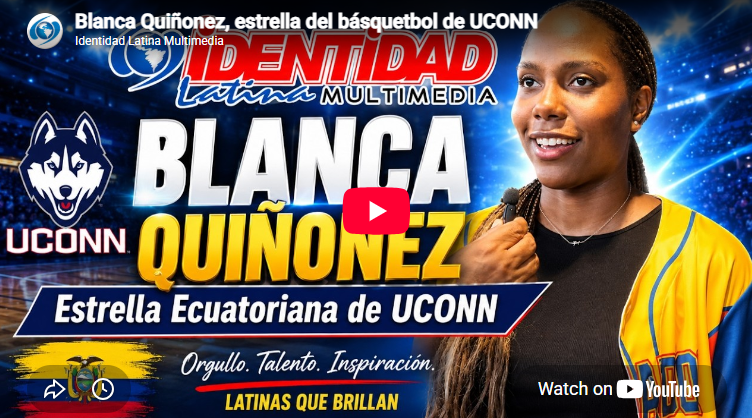 Blanca Quiñonez, estrella del básquetbol de UCONN