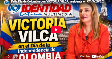 Feliz Día de Colombia con VICTORIA VILCA, residente en Connecticut