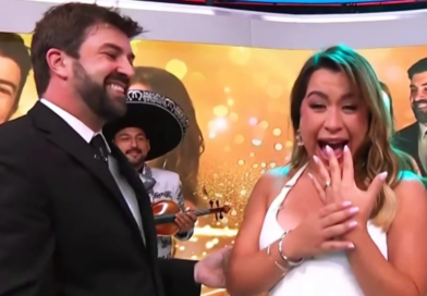 Irasema Torres recibe propuesta de matrimonio en vivo durante su cumpleaños