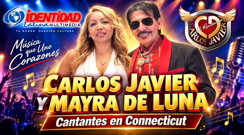 Carlos Javier y Mayra De Luna, cantantes de Connecticut