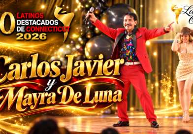Carlos Javier y Mayra de Luna en los 50 Latinos Destacados de Connecticut 2026