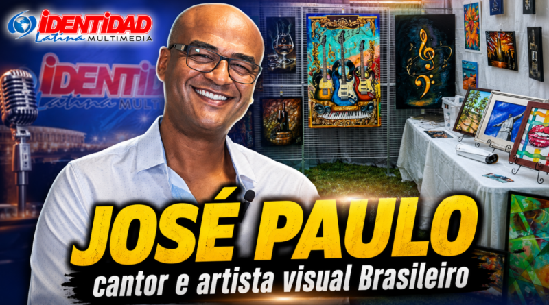 JOSÉ PAULO, cantor e artista visual Brasileiro