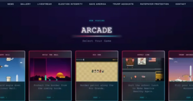 Casa Blanca incorpora juegos estilo arcade sobre inmigración y muro fronterizo en su página oficial