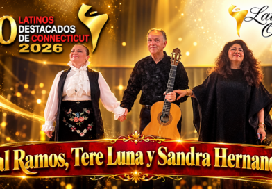 Val Ramos, Tere Luna y Sandra Hernandez en los 50 Latinos Destacados de Connecticut 2026