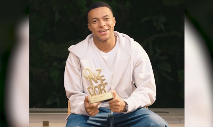 Kylian Mbappé gana el Onze de Oro 2026 y se perfila como favorito para el Balón de Oro